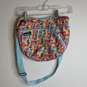 KAVU Multicolor Geometric Shoulder Bag